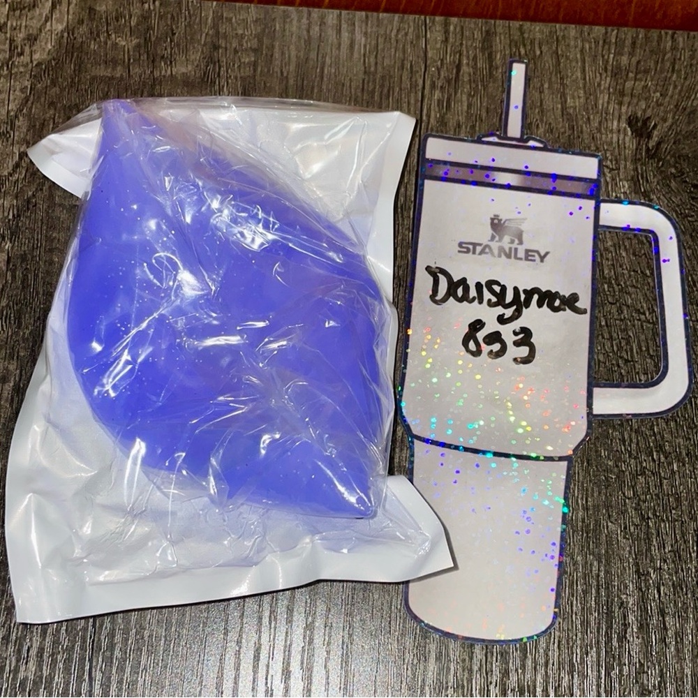 Transparent Purple Tumbler Boot